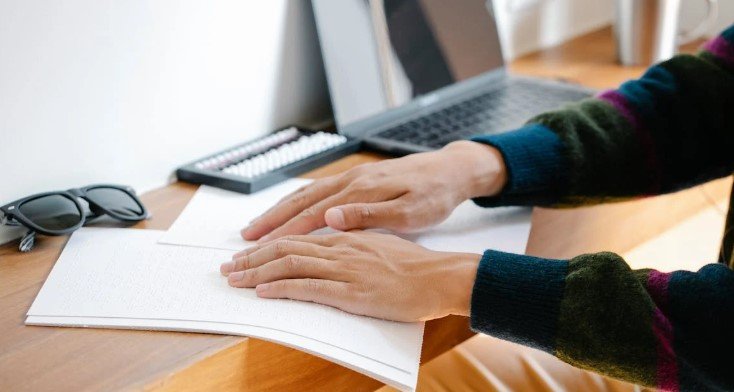 hands on paper